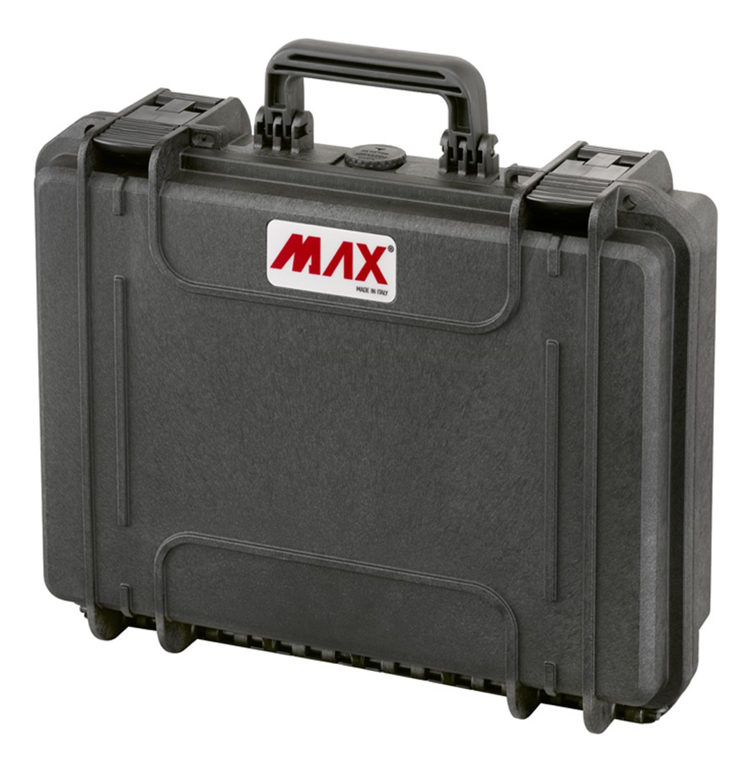 Koffer MAX 380 H 115, Zwart, leeg