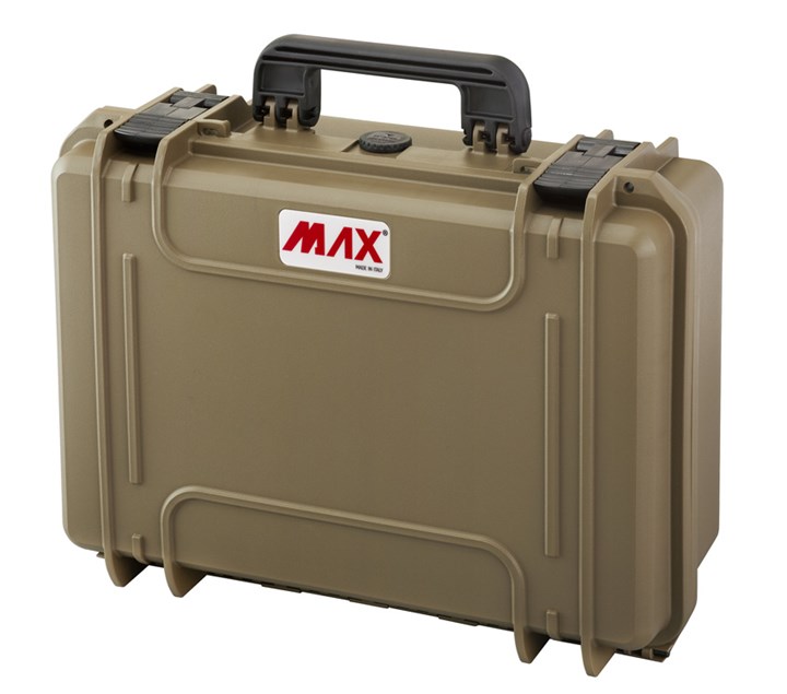 Koffer MAX 430, Sahara, gestoffeerde ver