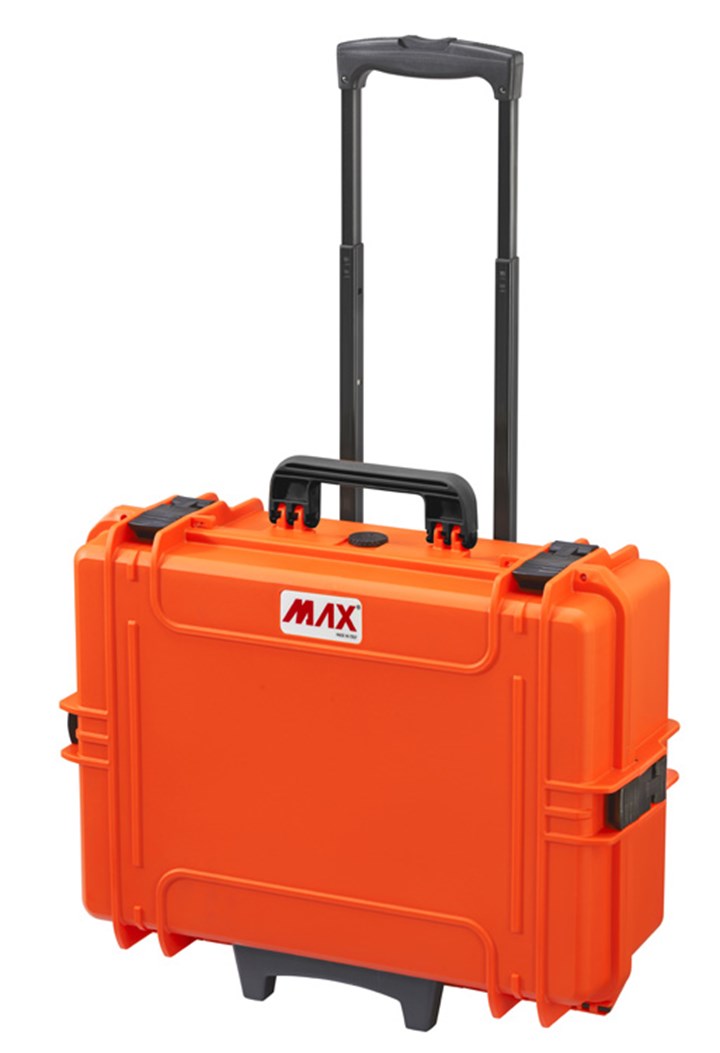 Koffer MAX 505, Oranje, leeg