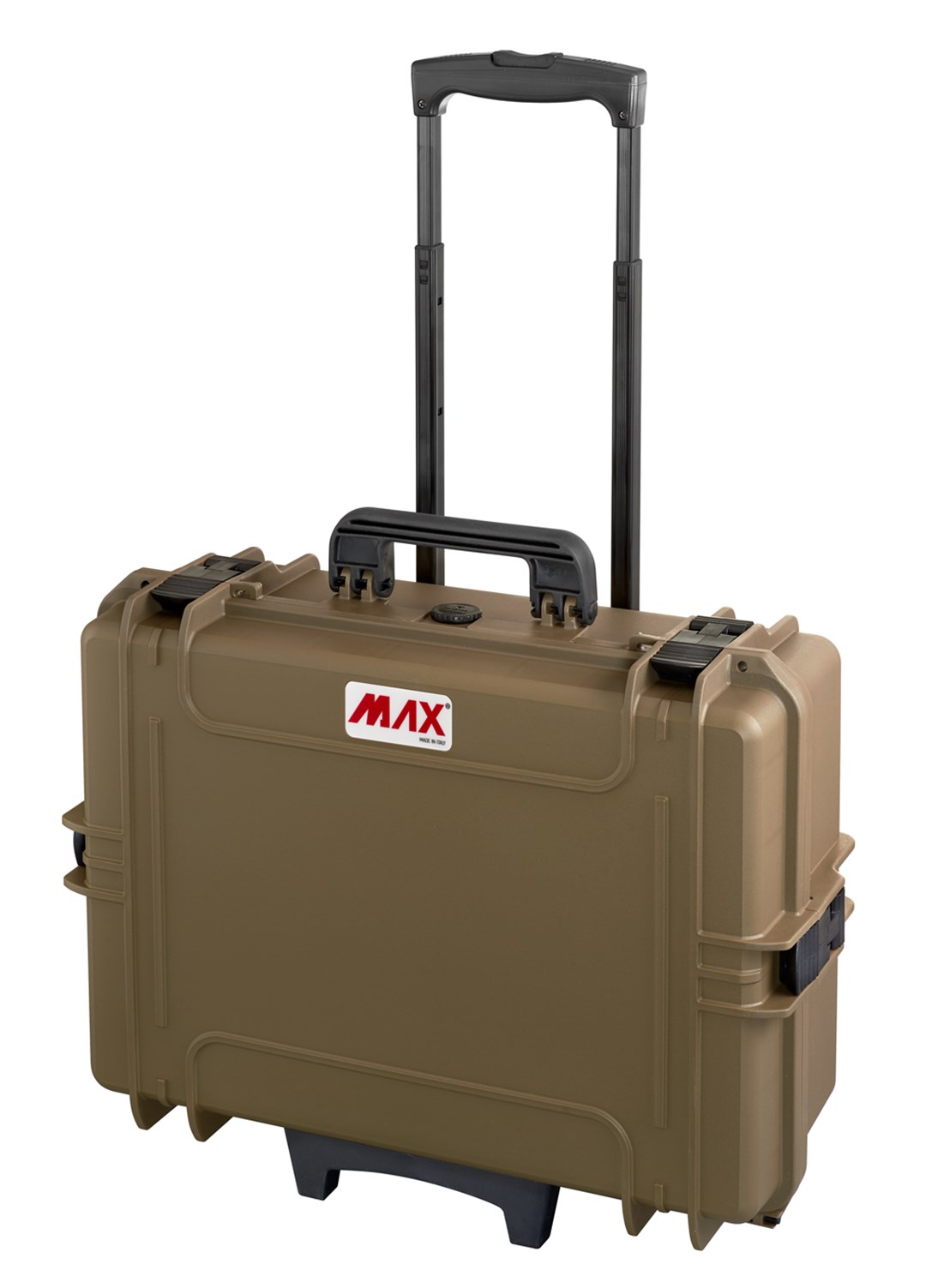 Koffer MAX 505, Sahara, gestoffeerde ver