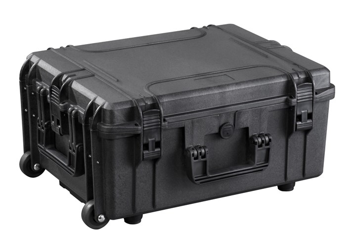 Koffer MAX 540 H 245, Zwart, leeg