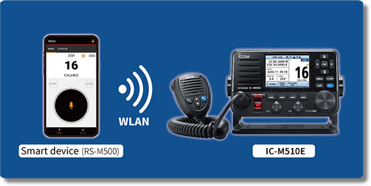 Icom IC-M510E marifoon met AIS